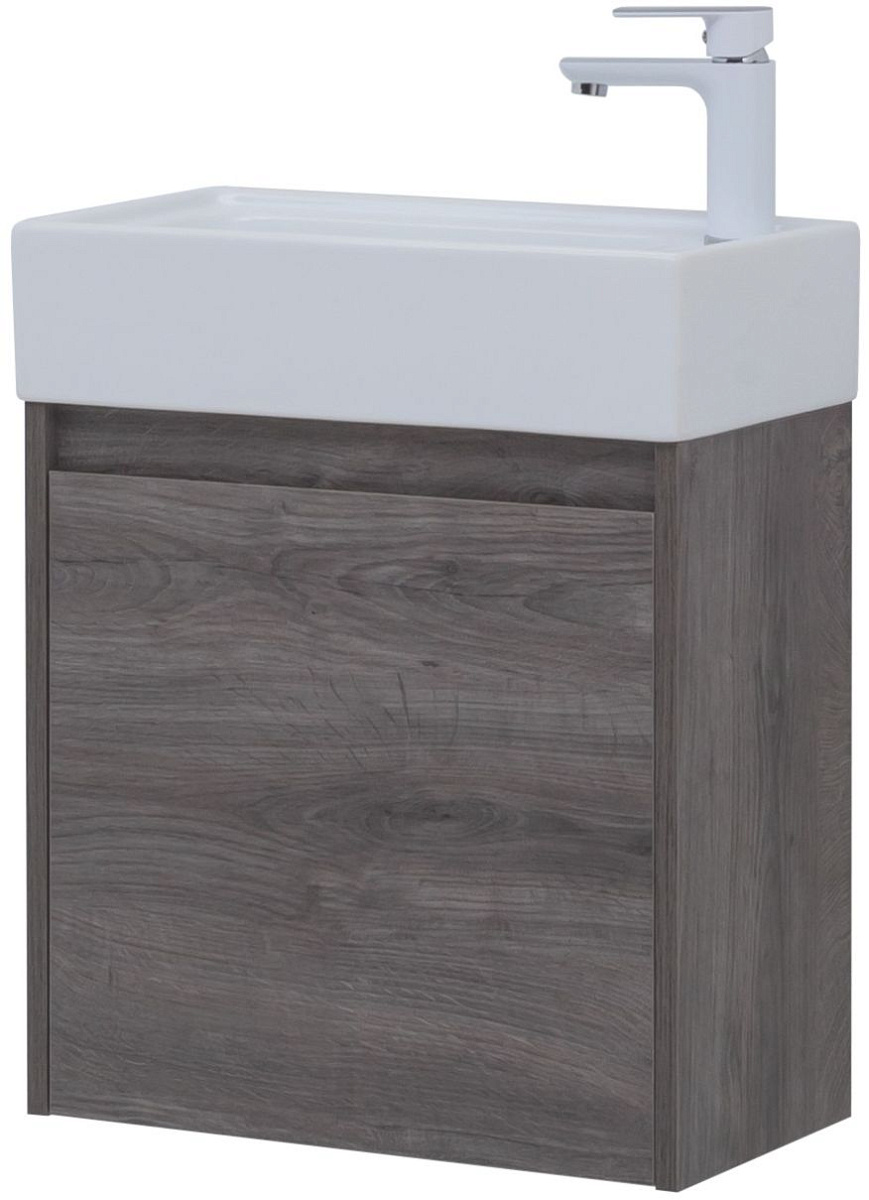 Тумба под раковину Aquanet Nova Lite 50 дуб рошелье (1 дверца) Тумба под раковину Aquanet Nova Lite 50 дуб рошелье (1 дверца)