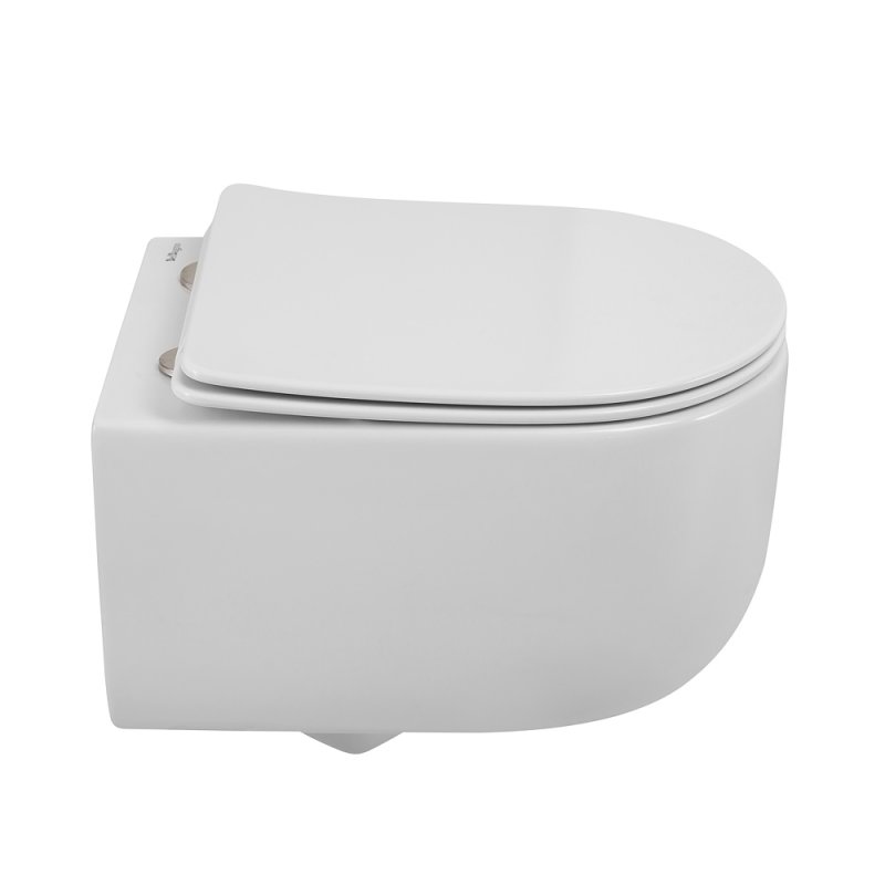 SOFT-TOR Чаша унитаза подвесного безободкового, смыв TORNADO, BB084CH-TOR SOFT-TOR Чаша унитаза подвесного безободкового, смыв TORNADO, BB084CH-TOR