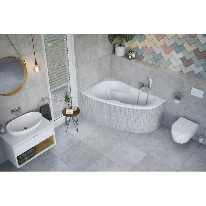 Ванна EXCELLENT Newa 160x95 (лев.)  Ванна EXCELLENT Newa 160x95 (лев.)