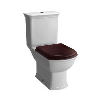 Комплект напольного унитаза Serenada с деревянной крышкой, механизм 3/6 л Комплект напольного унитаза Serenada с деревянной крышкой, механизм 3/6 л