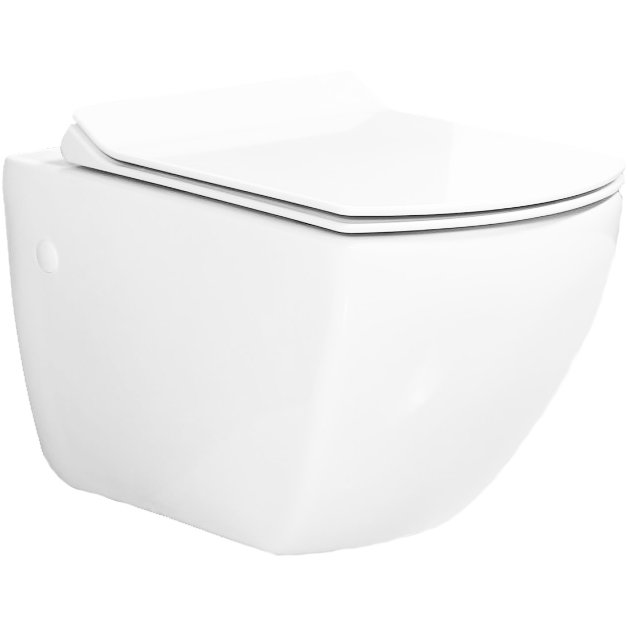 Чаша подвесного унитаза BelBagno CARINA BB514CHR Чаша подвесного унитаза BelBagno CARINA BB514CHR