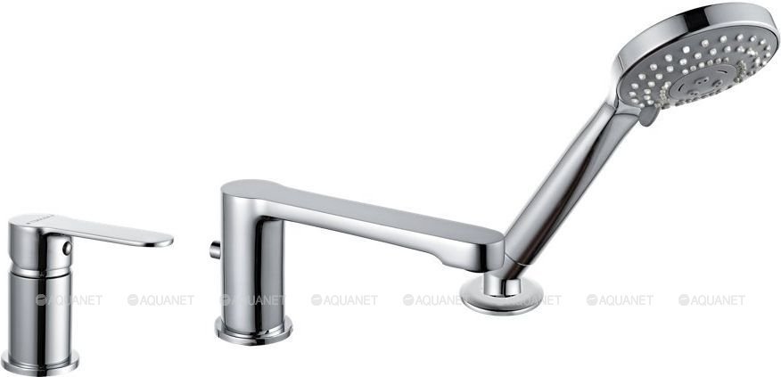 Смеситель на борт ванны Aquanet Passion AF300-63С Смеситель на борт ванны Aquanet Passion AF300-63С