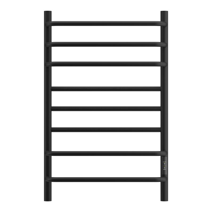 Полотенцесушитель электрический Point Сатурн PN90858B П8 500x800 диммер справа, черный Полотенцесушитель электрический Point Сатурн PN90858B П8 500x800 диммер справа, черный