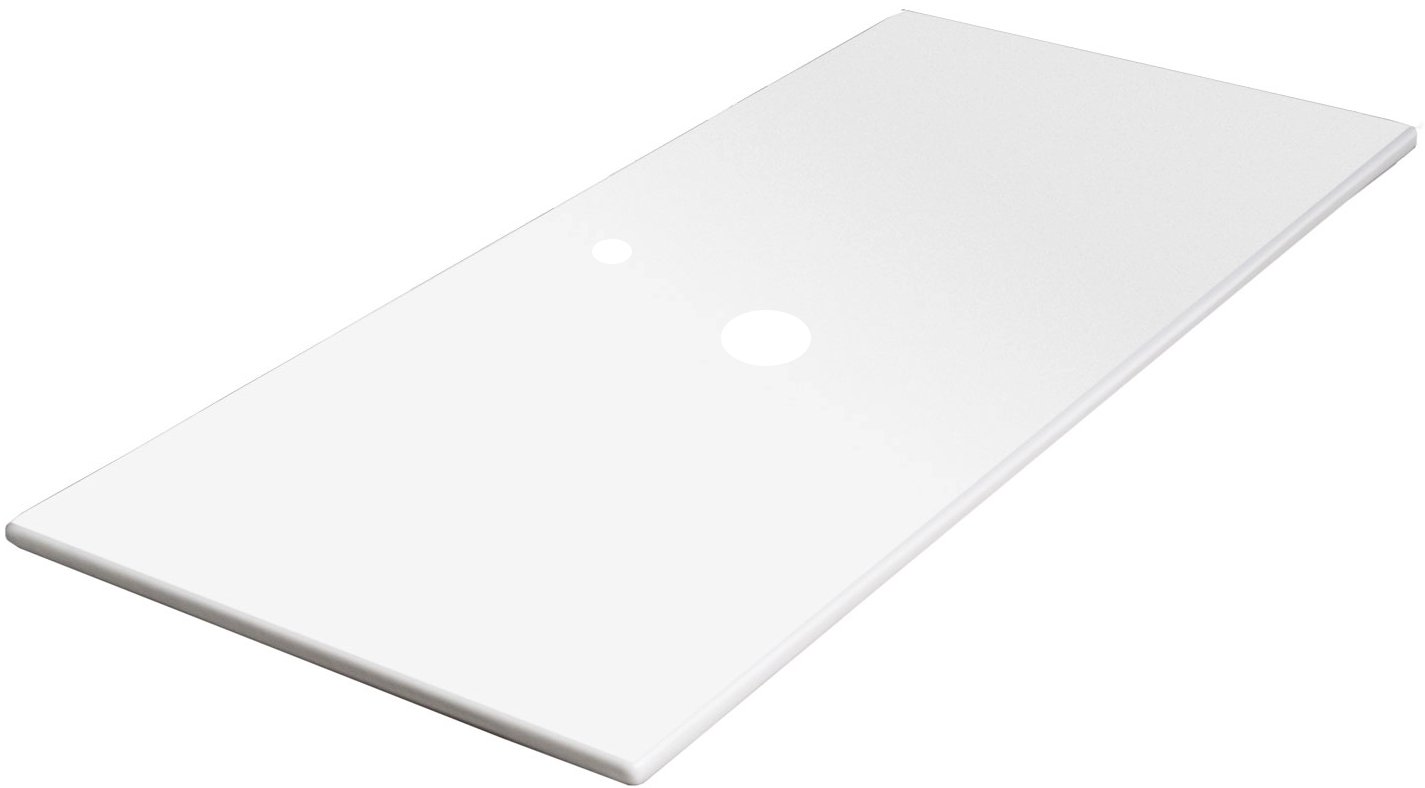 Столешница прямая белая 120 VALLESSI Столешница прямая белая 120 VALLESSI