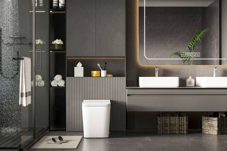 Приставной унитаз Abber Rechteck AC1212P с микролифтом Приставной унитаз Abber Rechteck AC1212P с микролифтом