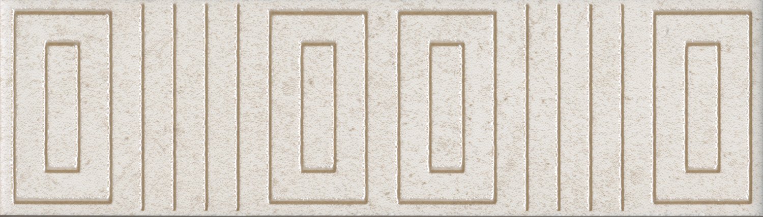 Бордюр OS\D242\8345 Матрикс бежевый светлый (5,7см*20см*6,9мм) (32шт/0,365м2) орнамент, шт Бордюр OS\D242\8345 Матрикс бежевый светлый (5,7см*20см*6,9мм) (32шт/0,365м2) орнамент, шт