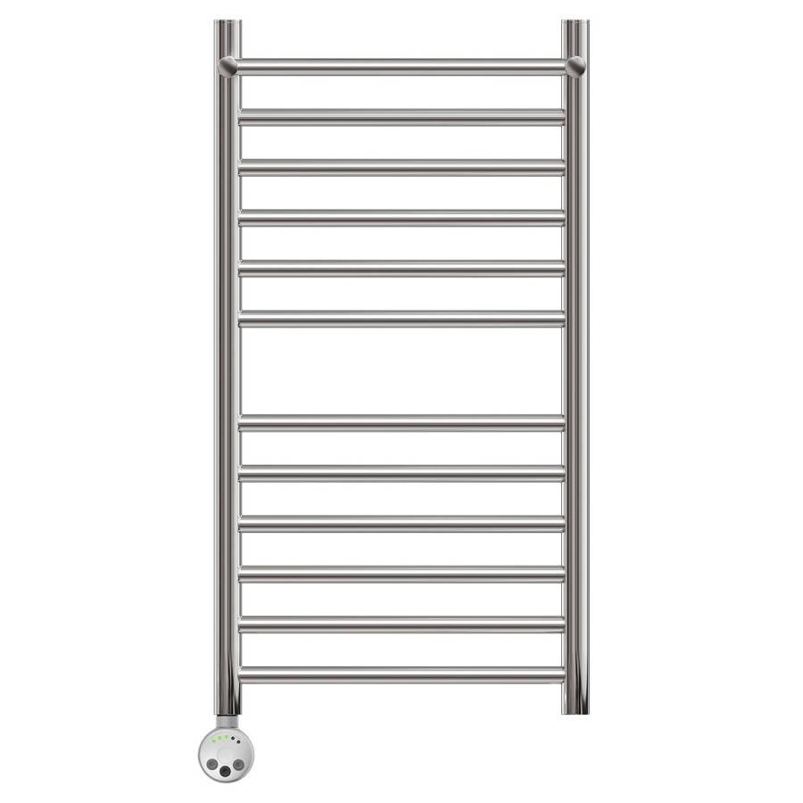 Полотенцесушитель электрический Point Аврора PN10158SPE П11 500x800 с полкой левый/правый, хром Полотенцесушитель электрический Point Аврора PN10158SPE П11 500x800 с полкой левый/правый, хром