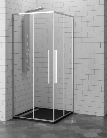 Душевой уголок RGW Stilvoll SV-31 100x100 профиль Хром стекло прозрачное Душевой уголок RGW Stilvoll SV-31 100x100 профиль Хром стекло прозрачное