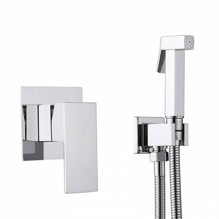 Смеситель ABBER Daheim AF8225 с гигиеническим душем, хром Смеситель ABBER Daheim AF8225 с гигиеническим душем, хром