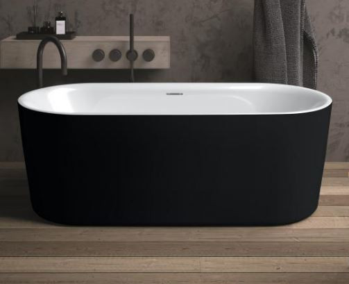 Акриловая ванна Riho Modesty 170 velvet - CHROMSPARKLE SYSTEM Акриловая ванна Riho Modesty 170 velvet - CHROMSPARKLE SYSTEM