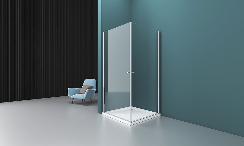 Душевой уголок BelBagno ETNA-A-2-80-C-Cr Душевой уголок BelBagno ETNA-A-2-80-C-Cr