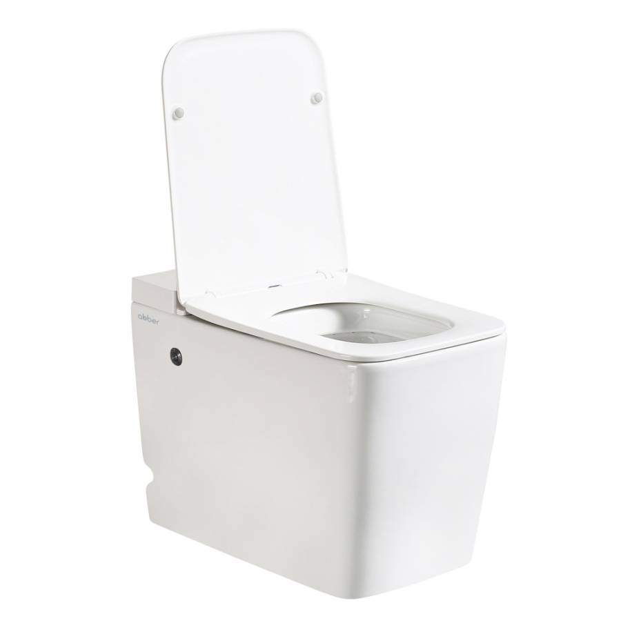 Приставной унитаз Abber Rechteck AC1212P с микролифтом Приставной унитаз Abber Rechteck AC1212P с микролифтом