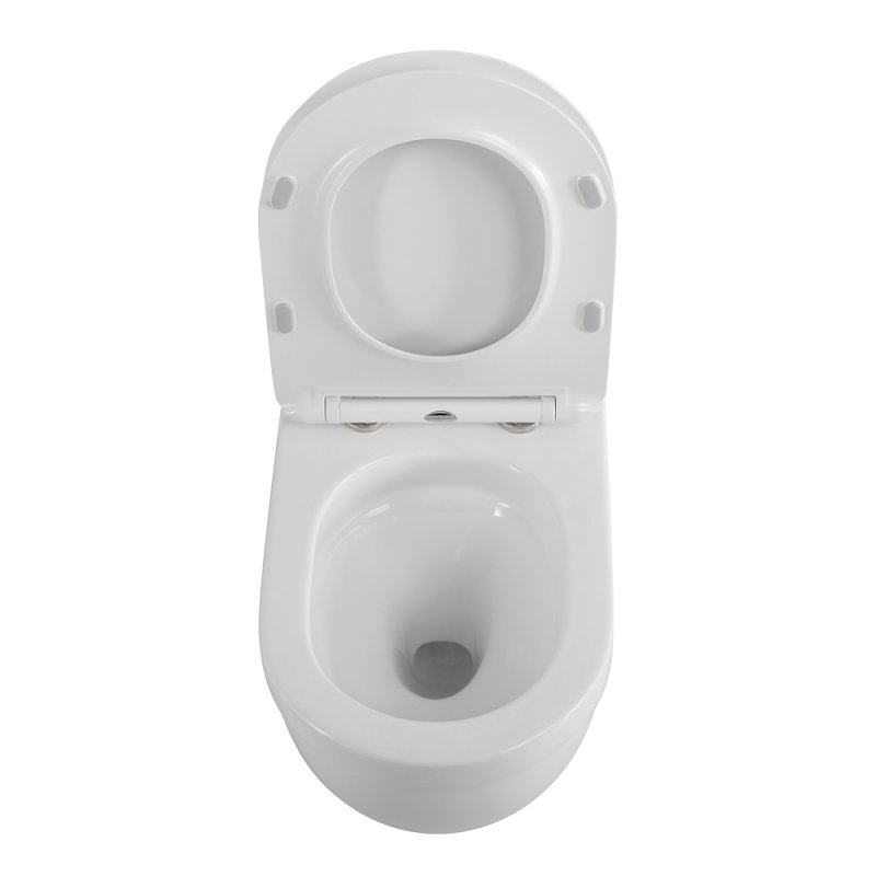 SENSO-TOR Чаша унитаза подвесного безободкового, смыв TORNADO BB017CH-TOR SENSO-TOR Чаша унитаза подвесного безободкового, смыв TORNADO BB017CH-TOR