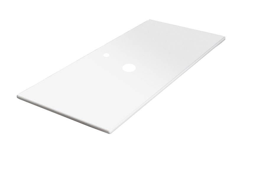 Столешница прямая белая 100 VALLESSI Столешница прямая белая 100 VALLESSI