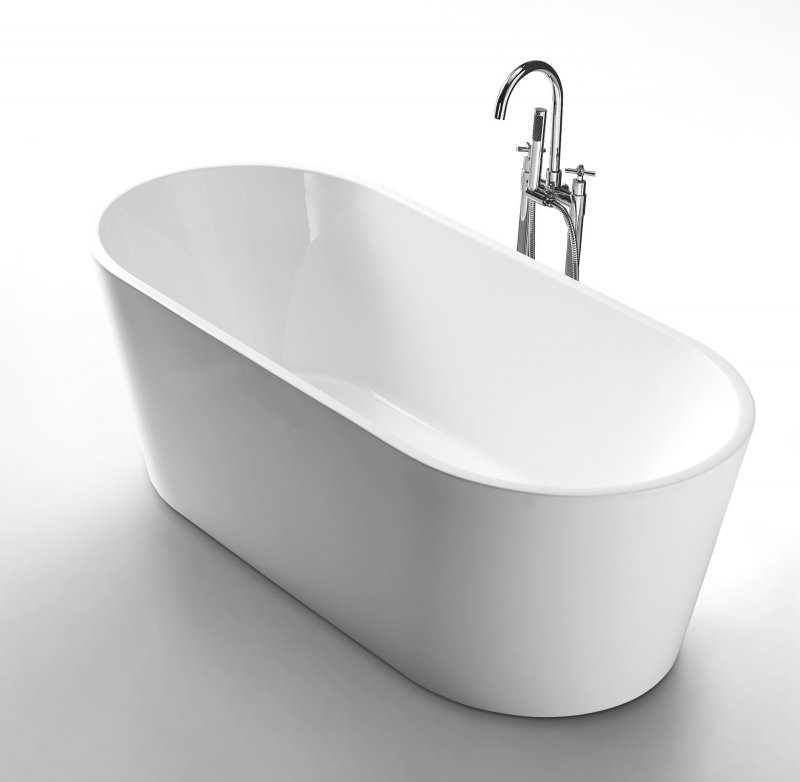 Акриловая ванна BELBAGNO BB202-1600-800 Акриловая ванна BELBAGNO BB202-1600-800
