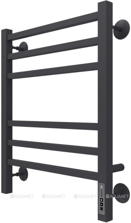 Полотенцесушитель Terminus Ватикан П6 450х600 электро КС 9005 матовый  Полотенцесушитель Terminus Ватикан П6 450х600 электро КС 9005 матовый