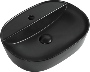 Раковина Aquanet Lake-2-MB 50 черный матовый Раковина Aquanet Lake-2-MB 50 черный матовый