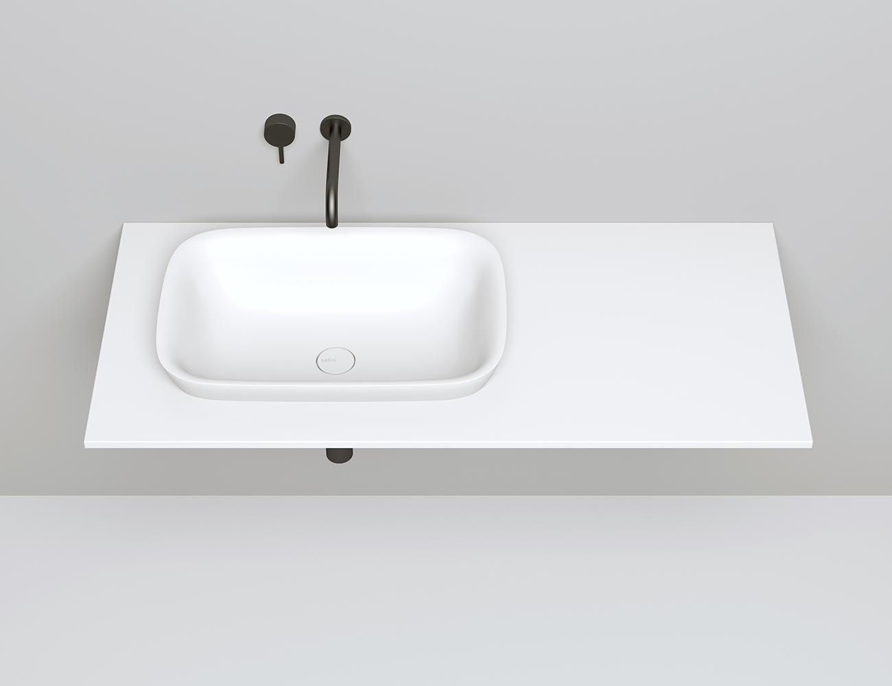 Раковина Salini MAREA 02  покраска по RAL  полностью Раковина Salini MAREA 02  покраска по RAL  полностью