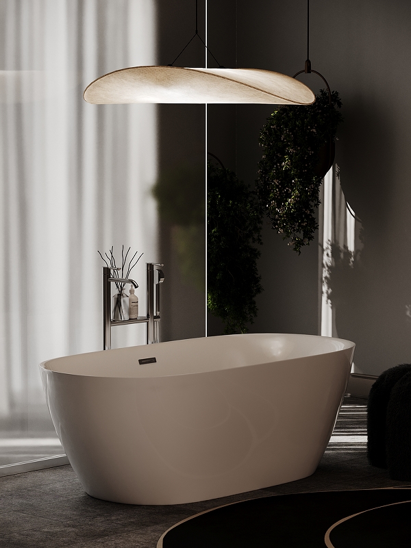 Ванна Fusion акриловая отдельностоящая, арт. FB03 Ванна Fusion акриловая отдельностоящая, арт. FB03