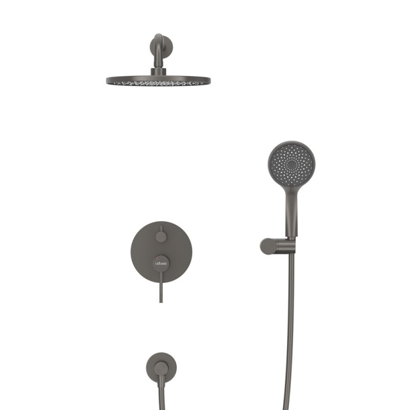 RELAX-DSET-IN Душевой комплект встраиваемый (смеситель встраиваемый, верхний душ, ручной душ со шлангом, штуцер с держателем), сатин RELAX-DSET-IN Душевой комплект встраиваемый (смеситель встраиваемый, верхний душ, ручной душ со шлангом, штуцер с держателем), сатин