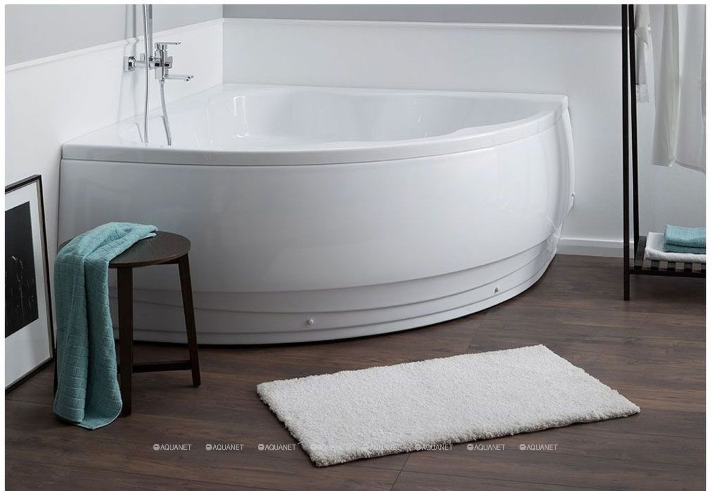 Акриловая ванна Aquanet Santiago 160х160 204034 Акриловая ванна Aquanet Santiago 160х160 204034