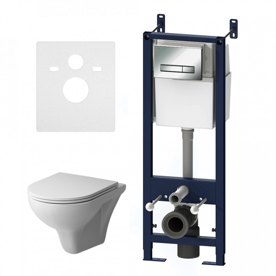 IS30251.901700 Инсталляция с клавишей Start S глянец. Хром с подвесн унитазом Gem FlashClean с сид м/лифт IS30251.901700 Инсталляция с клавишей Start S глянец. Хром с подвесн унитазом Gem FlashClean с сид м/лифт