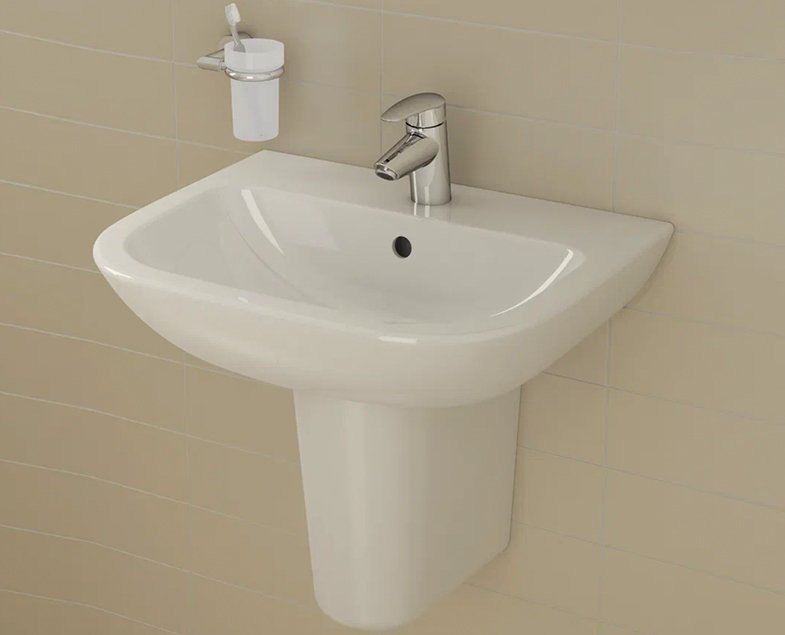 Полупьедестал VitrA S20 5281B003-7201 фарфор белый Полупьедестал VitrA S20 5281B003-7201 фарфор белый