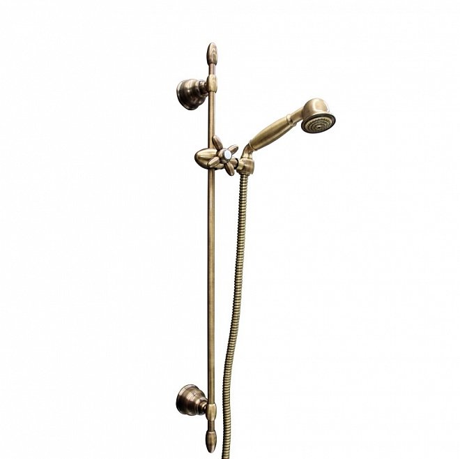 Душевая стойка MUSE без выхода для подачи воды, потертая бронза Душевая стойка MUSE без выхода для подачи воды, потертая бронза