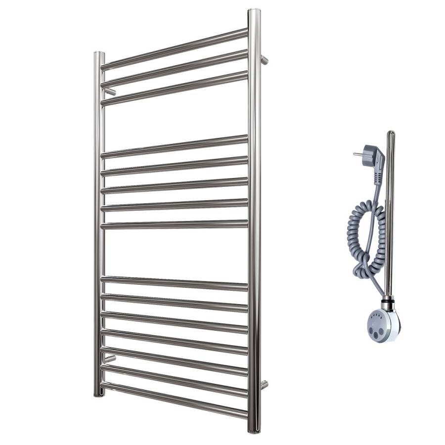 Полотенцесушитель электрический Point Аврора PN10150SE П15 500x1000 левый/правый, хром Полотенцесушитель электрический Point Аврора PN10150SE П15 500x1000 левый/правый, хром