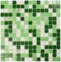 Мозаика Grass Grass белый зеленый 32,7см*32,7см*4мм (1уп/20шт/2,138м2) стекло, м2 Мозаика Grass Grass белый зеленый 32,7см*32,7см*4мм (1уп/20шт/2,138м2) стекло, м2