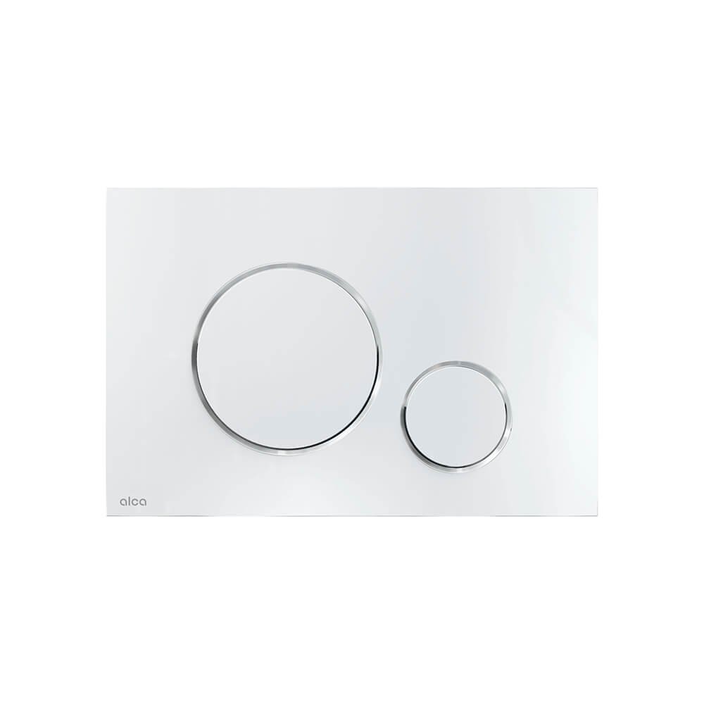 Инсталляция Alcaplast AM101/1120-4:1 RU M671-0001 для унитаза с клавишей смыва Хром глянцевый Инсталляция Alcaplast AM101/1120-4:1 RU M671-0001 для унитаза с клавишей смыва Хром глянцевый