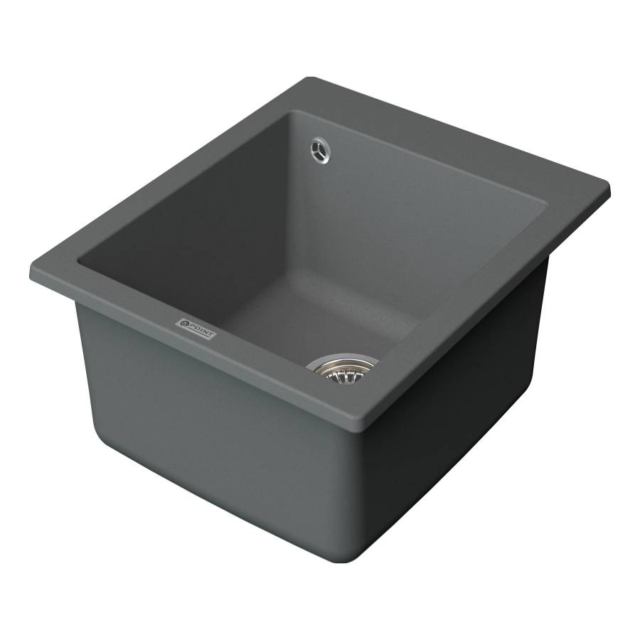 Мойка кухонная Point Динара 42 PN3004AL, серый Мойка кухонная Point Динара 42 PN3004AL, серый