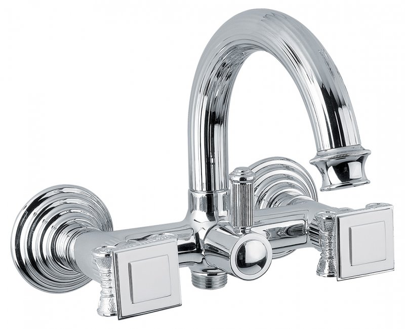 Смеситель OLIMP-VD-02-M Исполнение: Бронза, Ручки: Металл Смеситель OLIMP-VD-02-M Исполнение: Бронза, Ручки: Металл