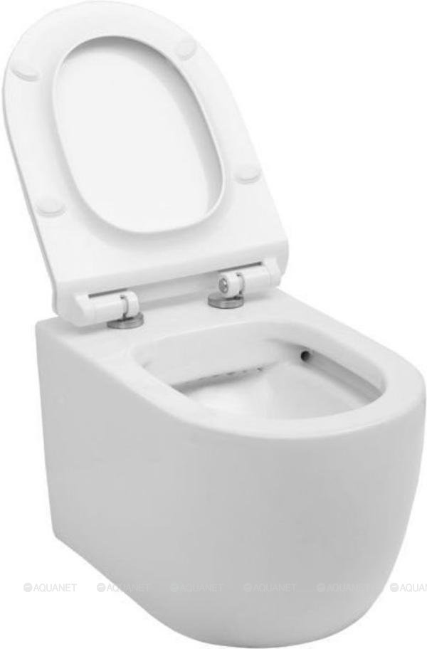 Унитаз подвесной Aquanet Rimless Cetus-BW BL-102N-WHT Унитаз подвесной Aquanet Rimless Cetus-BW BL-102N-WHT
