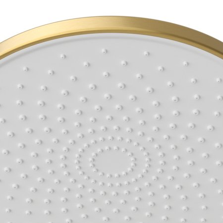 RELAX-CD-BORO Душевая стойка со смесителем, брашированное золото RELAX-CD-BORO Душевая стойка со смесителем, брашированное золото