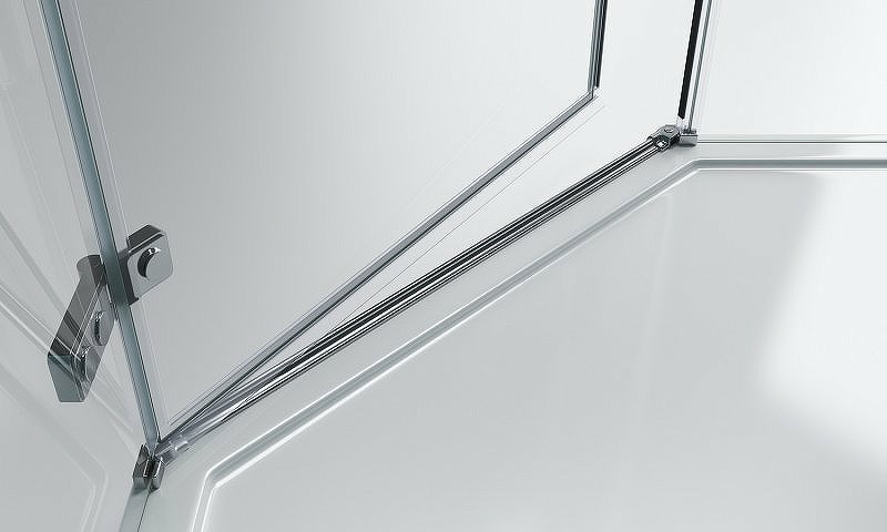 Душевой уголок BelBagno KRAFT-P-1-90-C-Cr-R Душевой уголок BelBagno KRAFT-P-1-90-C-Cr-R