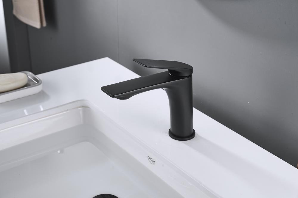 Смеситель для раковины латунь, черный S9101H Смеситель для раковины латунь, черный S9101H