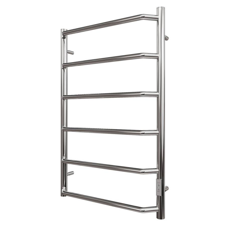 Полотенцесушитель электрический Point Виктория PN06848 П6 400x800 диммер справа, хром Полотенцесушитель электрический Point Виктория PN06848 П6 400x800 диммер справа, хром