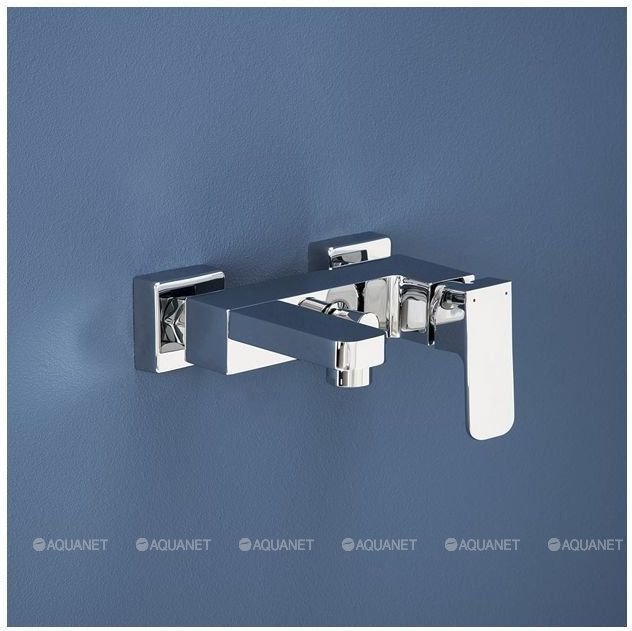 Смеситель для ванны с душем Aquanet Cubic SD90441 Смеситель для ванны с душем Aquanet Cubic SD90441