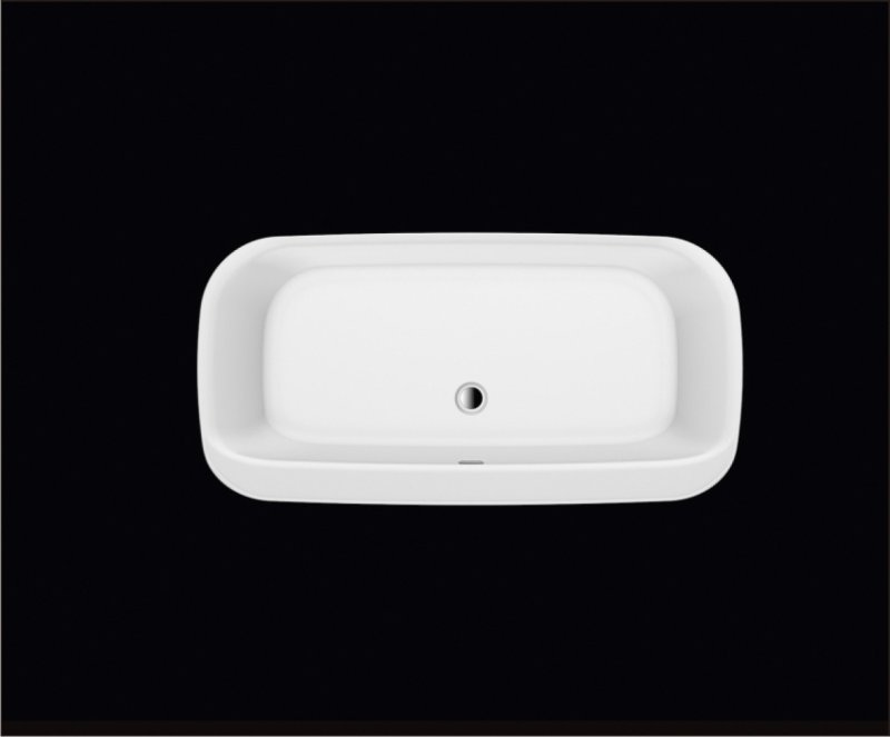 BB303 Отдельностоящая прямоугольная акриловая ванна Цвет Белый  BB303 Отдельностоящая прямоугольная акриловая ванна Цвет Белый