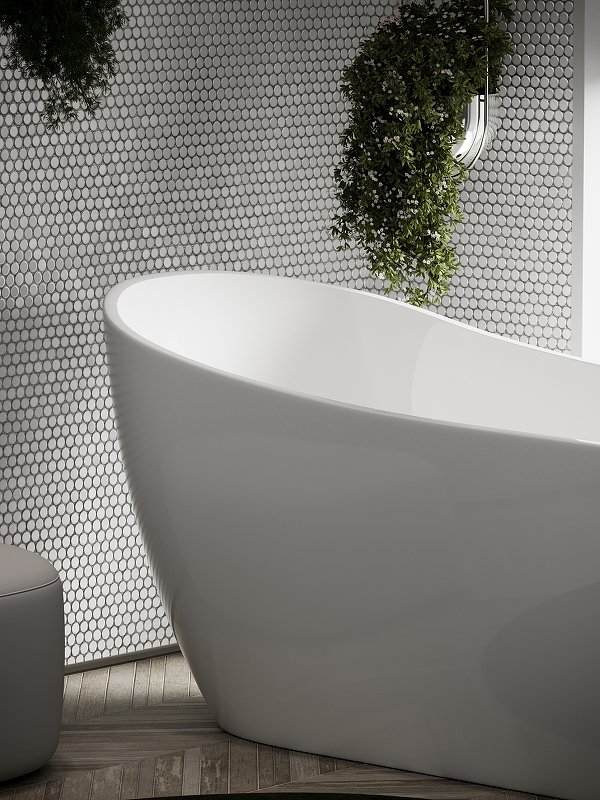 Ванна Perla акриловая отдельностоящая, арт. FB06 Ванна Perla акриловая отдельностоящая, арт. FB06