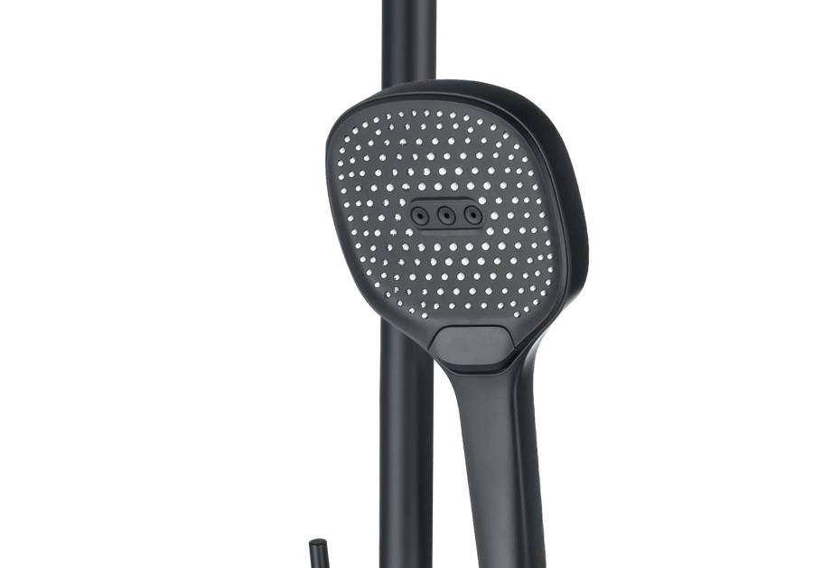 Душевой гарнитур 3jet 73см AQUATEK, матовый черный AQ2021MB  Душевой гарнитур 3jet 73см AQUATEK, матовый черный AQ2021MB