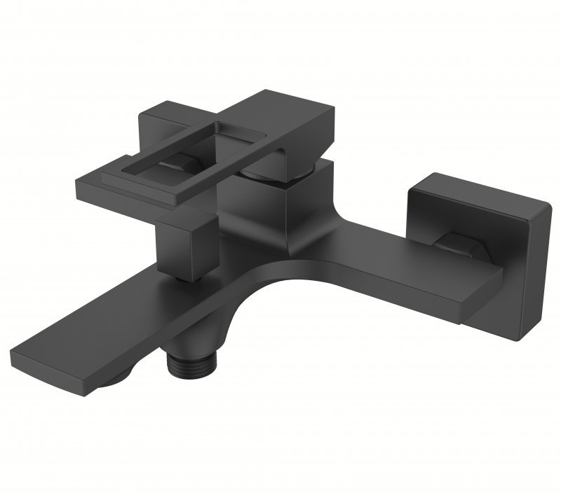 LUCE Смеситель для ванны и душа, чёрный LUC-VAS-NERO LUCE Смеситель для ванны и душа, чёрный LUC-VAS-NERO