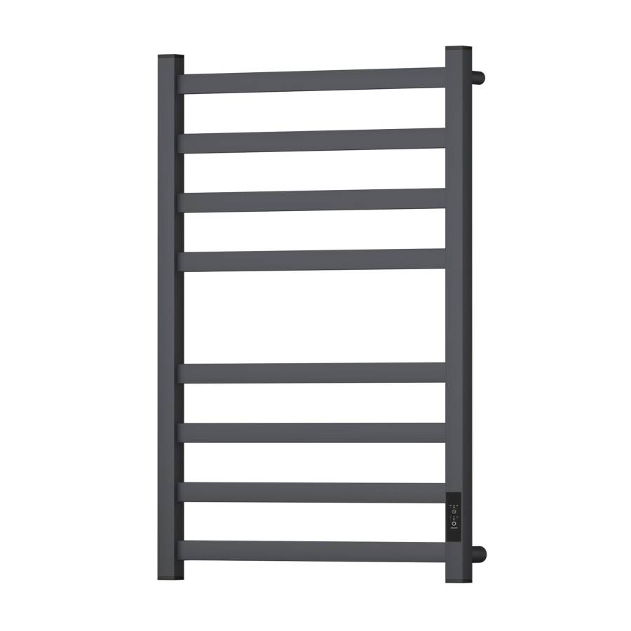 Полотенцесушитель электрический Point Меркурий PN83858GR П8 500x800, диммер справа, графит премиум Полотенцесушитель электрический Point Меркурий PN83858GR П8 500x800, диммер справа, графит премиум