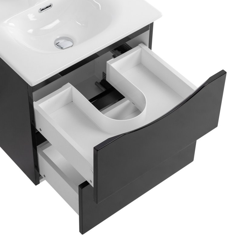 Керамическая раковина BelBagno BB-8099-3-40 Керамическая раковина BelBagno BB-8099-3-40