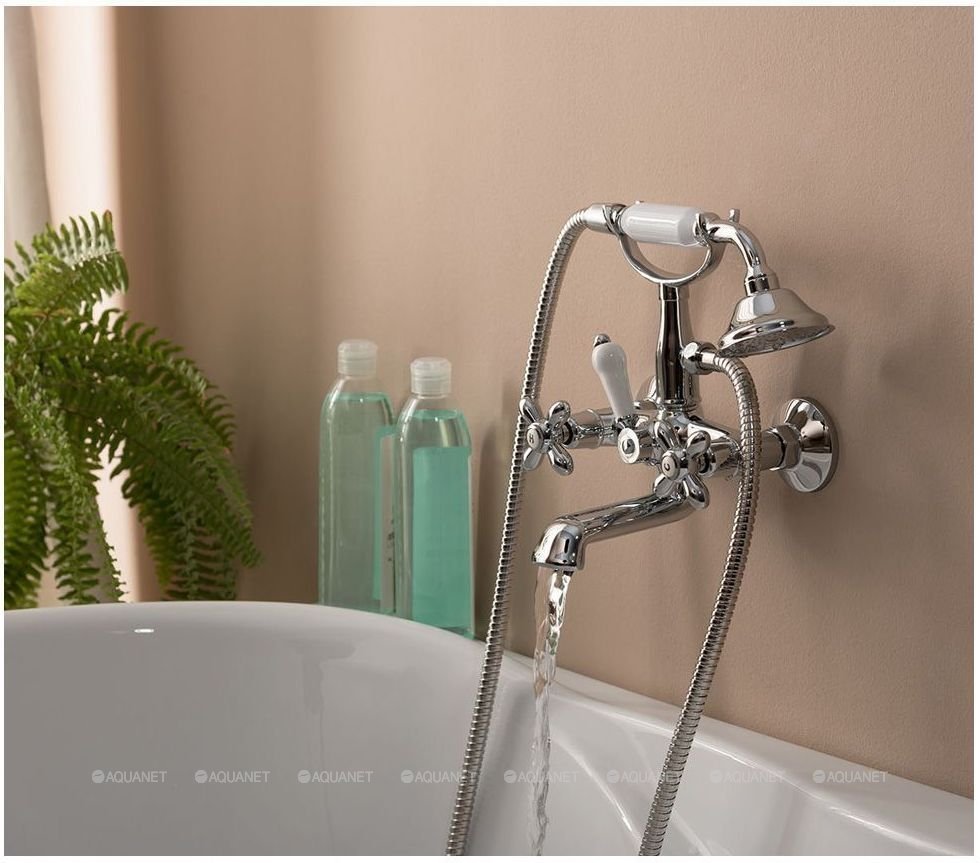 Смеситель для ванны с душем Aquanet Opera SD98901 Смеситель для ванны с душем Aquanet Opera SD98901