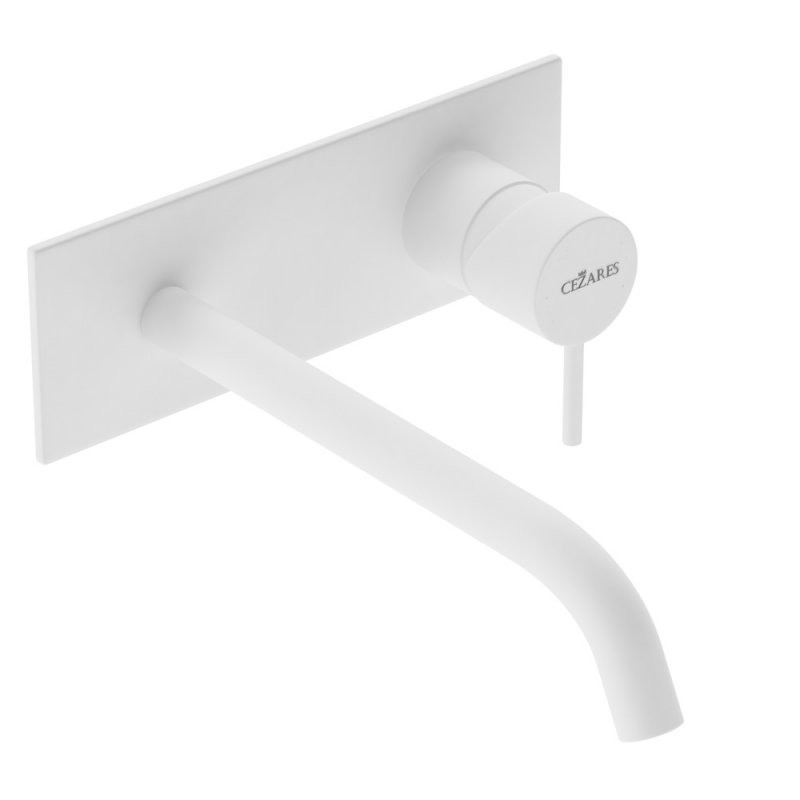 LEAF-BLI1-L-ST Смеситель для раковины встраиваемый, однорычажный, излив и ручка на единой площадке, длина излива 23 см, исполнение Satinox LEAF-BLI1-L-ST Смеситель для раковины встраиваемый, однорычажный, излив и ручка на единой площадке, длина излива 23 см, исполнение Satinox