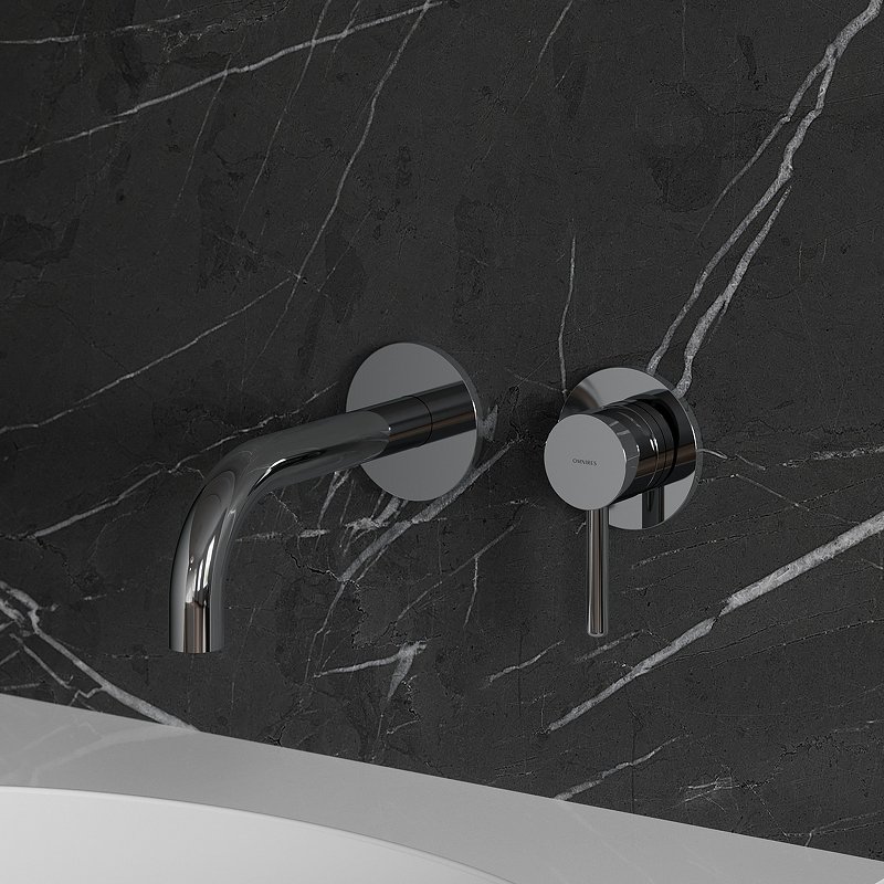 Смеситель для умывальника скрытого монтажа OMNIRES Y Y1215HCR (хром) Смеситель для умывальника скрытого монтажа OMNIRES Y Y1215HCR (хром)