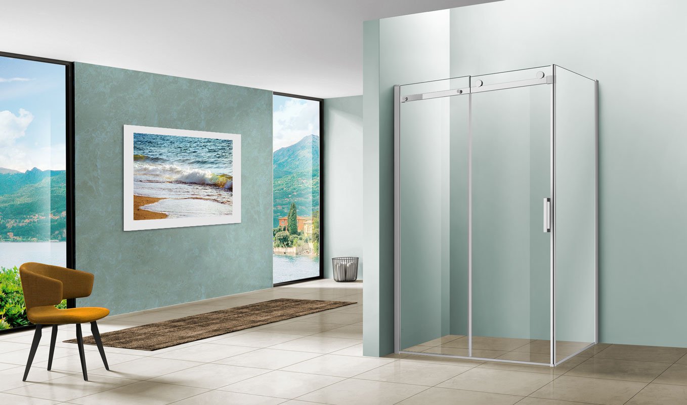 Душевой уголок Como VSR-1C8013CL, 1300*800, хром, стекло прозрачное Душевой уголок Como VSR-1C8013CL, 1300*800, хром, стекло прозрачное