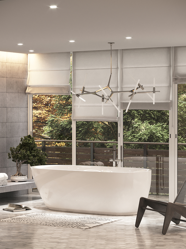 Ванна Single акриловая отдельностоящая, арт. FB07 Ванна Single акриловая отдельностоящая, арт. FB07